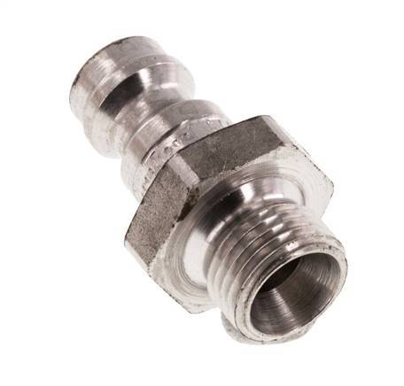 Acero inoxidable 316L DN 5 Acoplamiento de aire Enchufe G 1/8 pulgadas Macho