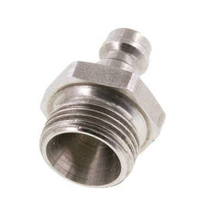 Acero inoxidable 316L DN 5 Acoplamiento de aire Enchufe G 3/8 pulgadas Macho