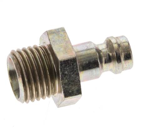 Acero endurecido DN 5 Acoplamiento de aire Enchufe G 1/4 pulgadas Macho