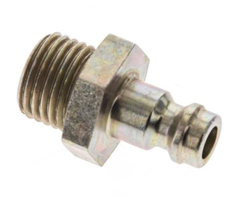 Acero endurecido DN 5 Acoplamiento de aire Enchufe G 1/4 pulgadas Macho