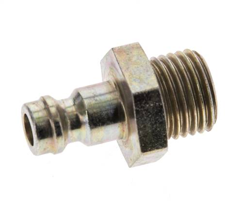 Acero endurecido DN 5 Acoplamiento de aire Enchufe G 1/4 pulgadas Macho