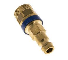 Tapón de acoplamiento de aire azul DN 5 Tuerca de unión 6x8 mm