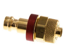 Tapón de acoplamiento de aire rojo DN 5 Tuerca de unión 6x8 mm