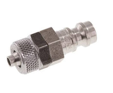 Tapón de acoplamiento de aire DN 5 de acero inoxidable Tuerca de unión de 4x6 mm