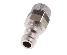 Tapón de acoplamiento de aire DN 5 de acero inoxidable Tuerca de unión de 4x6 mm
