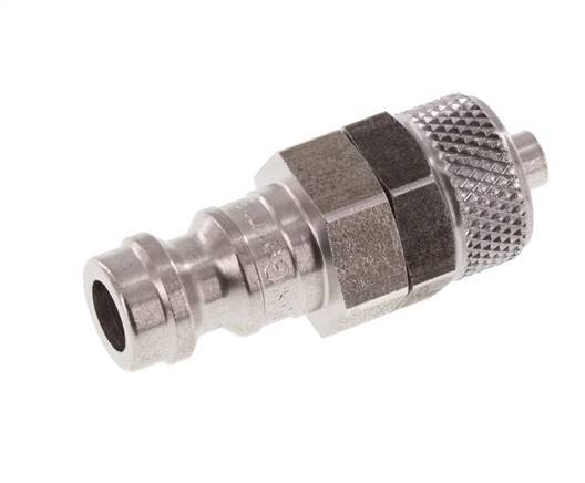 Tapón de acoplamiento de aire DN 5 de acero inoxidable Tuerca de unión de 4x6 mm
