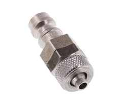 Tapón de acoplamiento de aire DN 5 de acero inoxidable Tuerca de unión de 4x6 mm