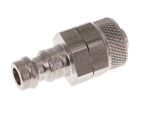 Tapón de anclaje al aire DN 5 de acero inoxidable Tuerca de unión 6x8 mm