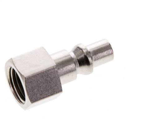 Hardened steel DN 5.5 (Orion) Air Coupling Plug G 1/4 inch Female [2 Pieces]