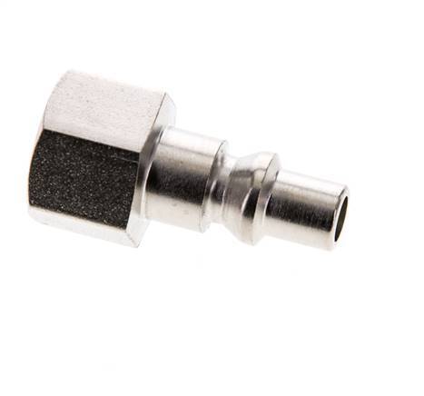Hardened steel DN 5.5 (Orion) Air Coupling Plug G 1/4 inch Female [2 Pieces]