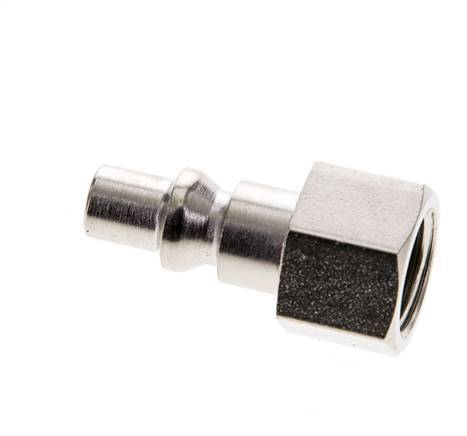 Hardened steel DN 5.5 (Orion) Air Coupling Plug G 1/4 inch Female [2 Pieces]