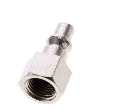 Hardened steel DN 5.5 (Orion) Air Coupling Plug G 1/4 inch Female [2 Pieces]
