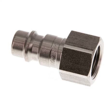 Acero inoxidable DN 7.2 (Euro) Acoplamiento de aire Enchufe G 1/4 pulgada Hembra