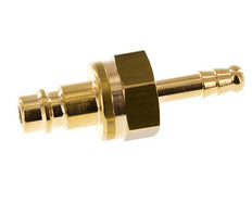 Latón DN 7.2 (Euro) Enchufe de anclaje al aire 6 mm Manguera Pilar Seguridad