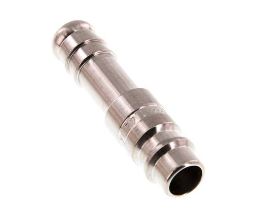Acero inoxidable 316L DN 7,2 (Euro) Tapón de acoplamiento de aire 10 mm Pilar de manguera Doble cierre