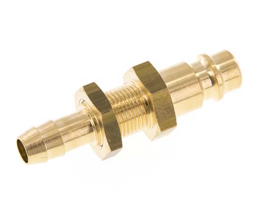 Latón DN 7.2 (Euro) Enchufe de anclaje de aire 8 mm Mampara de pilar de manguera