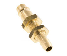 Latón DN 7.2 (Euro) Enchufe de anclaje de aire 8 mm Mampara de pilar de manguera