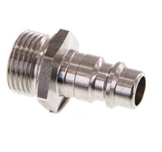 Acero inoxidable DN 7.2 (Euro) Acoplamiento de aire Enchufe G 3/8 pulgadas Macho