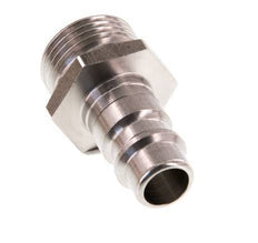 Acero inoxidable DN 7.2 (Euro) Acoplamiento de aire Enchufe G 3/8 pulgadas Macho