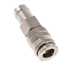 Nickel-plated Brass DN 10 Air Coupling Socket 19 mm Hose Pillar
