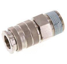 Nickel-plated Brass DN 10 Air Coupling Socket R 3/4 inch Male