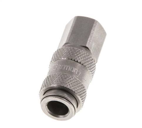 Stainless steel DN 2.7 (Micro) Air Coupling Socket M5 Female