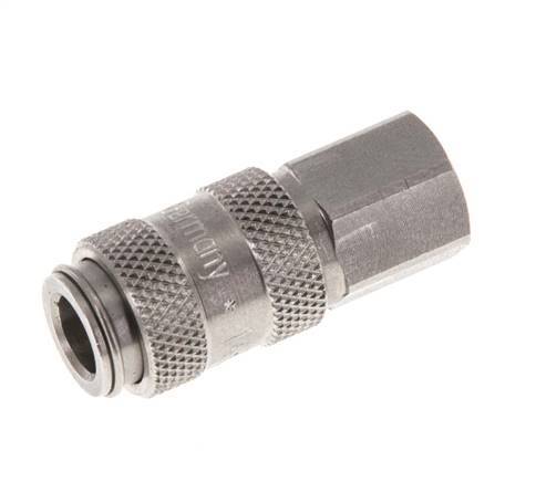 Stainless steel DN 2.7 (Micro) Air Coupling Socket M5 Female