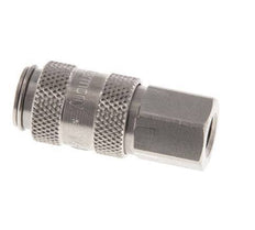 Stainless steel DN 2.7 (Micro) Air Coupling Socket M5 Female