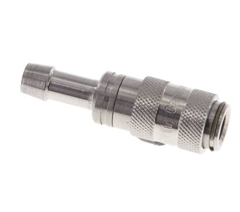 Acero inoxidable 316L DN 2,7 (Micro) Racor de acoplamiento de aire 4 mm Pilar de manguera