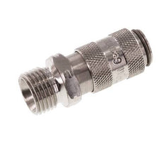Stainless Steel 316L DN 2.7 (Micro) Air Coupling Socket G 1/8 inch Male