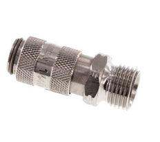 Stainless Steel 316L DN 2.7 (Micro) Air Coupling Socket G 1/8 inch Male