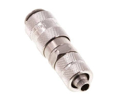 Acero inoxidable 316L DN 2,7 (Micro) Acoplamiento de aire Toma 4x6 mm Tuerca de unión Cierre doble