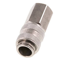 Acoplamiento de aire de acero inoxidable DN 5 Enchufe G 1/8 pulgadas Hembra