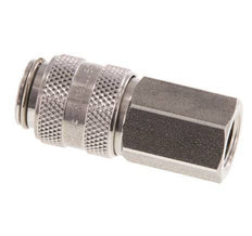 Acoplamiento de aire de acero inoxidable DN 5 Enchufe G 1/8 pulgadas Hembra