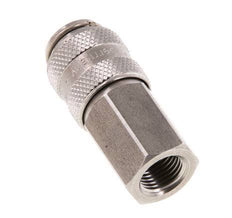 Acoplamiento de aire de acero inoxidable DN 5 Enchufe G 1/8 pulgadas Hembra