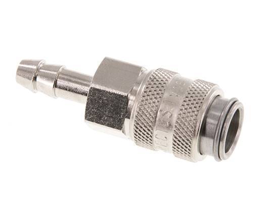 Enchufe de anclaje de aire DN 5 de acero endurecido Pilar de manguera de 6 mm