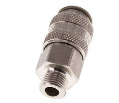 Acero inoxidable 316L DN 5 Acoplamiento de aire Enchufe G 1/8 pulg Macho