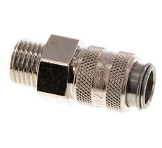 Acero templado DN 5 Acoplamiento de aire Enchufe G 1/4 pulgada Macho