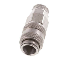 Acero inoxidable 316L DN 5 Racor de acoplamiento neumático Tuerca de unión 4x6 mm