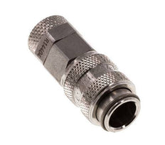 Acero inoxidable 316L DN 5 Racor de acoplamiento neumático Tuerca de unión 6x8 mm