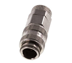 Acero inoxidable 316L DN 5 Racor de acoplamiento neumático Tuerca de unión 6x8 mm