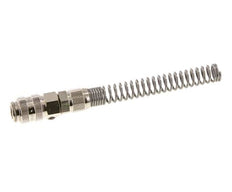 Latón niquelado DN 5 Tuerca de unión 6x8 mm Bend-Protect