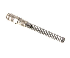 Latón niquelado DN 5 Tuerca de unión 6x8 mm Bend-Protect