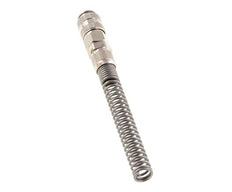 Latón niquelado DN 5 Tuerca de unión 6x8 mm Bend-Protect