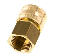 Acoplamiento de aire de latón DN 7.2 (Euro) Enchufe G 1/2 pulgada Hembra
