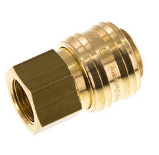 Acoplamiento de aire de latón DN 7.2 (Euro) Enchufe G 3/8 pulgadas Hembra