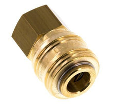 Acoplamiento de aire de latón DN 7.2 (Euro) Enchufe G 3/8 pulgadas Hembra