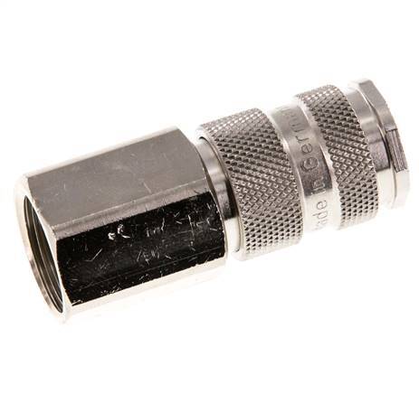 Acero endurecido DN 7.8 Acoplamiento de aire Enchufe G 1/2 pulgada Hembra