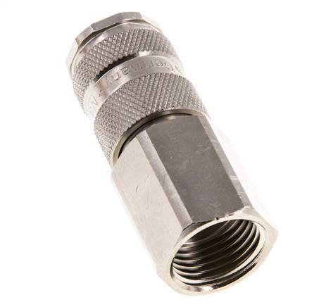 Acero endurecido DN 7.8 Acoplamiento de aire Enchufe G 1/2 pulgada Hembra