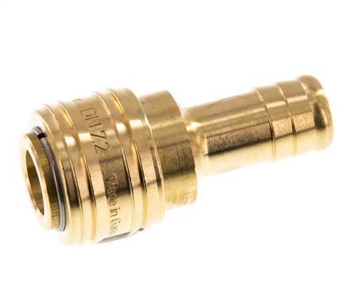 Latón DN 7.2 (Euro) Enchufe de anclaje de aire Pilar de manguera de 13 mm